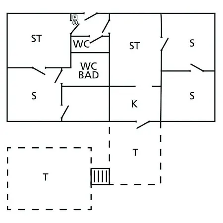 Dom wakacyjny Cozy In With Kitchen *